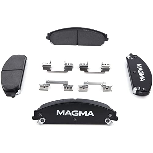 MAGMA Premium PMD1058C Ceramic Brake Pads, Front