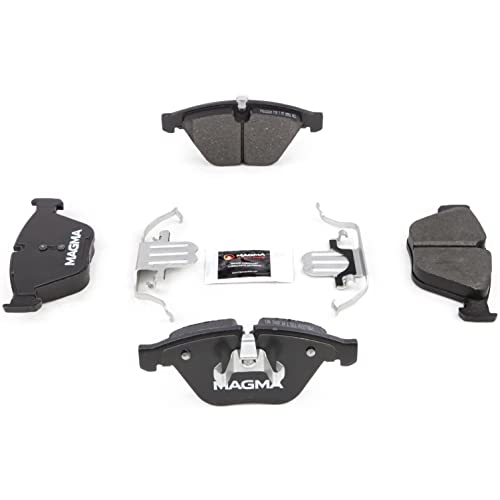MAGMA Premium PMD1260M Semi-Metallic Brake Pads, Front
