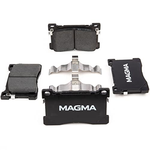 MAGMA Premium PMD1576C Ceramic Brake Pads, Front