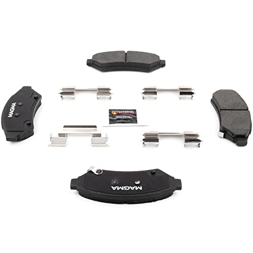 MAGMA Premium PMD1075C Ceramic Brake Pads, Front