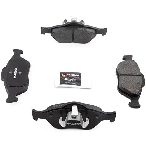 MAGMA Premium PMD1175M Semi-Metallic Brake Pads, Front