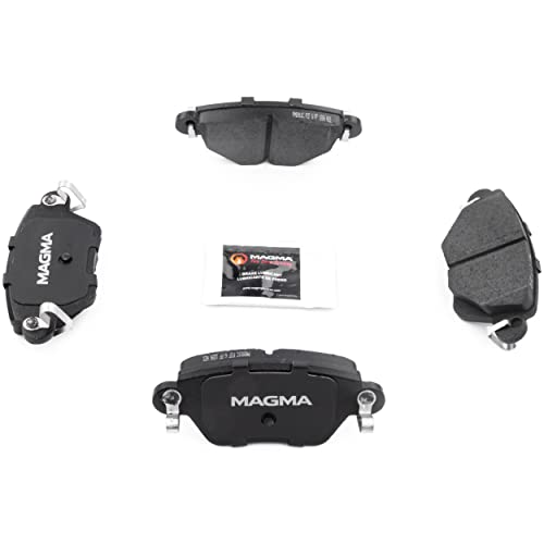 MAGMA Premium PMD911C Ceramic Brake Pads, Rear