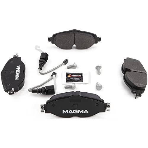 MAGMA Premium PMD1760C Ceramic Brake Pads, Front