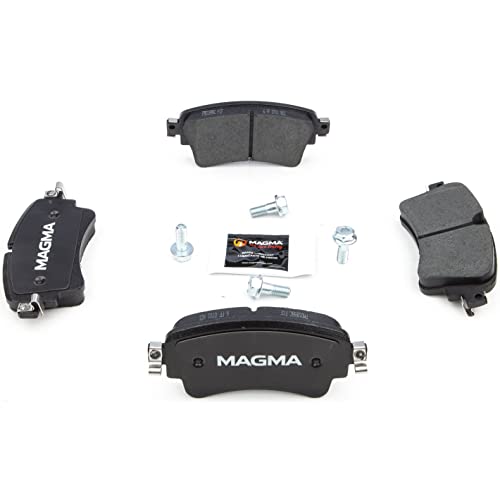 MAGMA Premium PMD1898C Ceramic Brake Pads, Rear