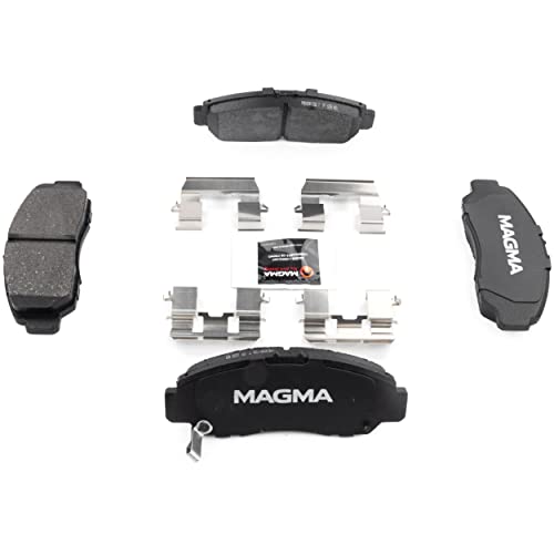 MAGMA Premium PMD959M Semi-Metallic Brake Pads, Front