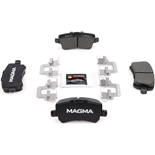 MAGMA Premium PMD1307C Ceramic Brake Pads, Rear