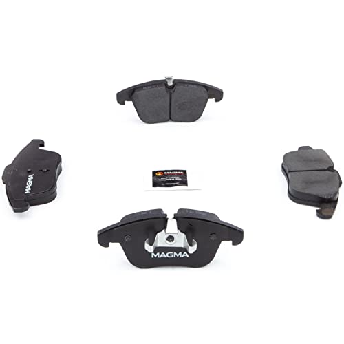 MAGMA Premium PMD1869C Ceramic Brake Pads, Front