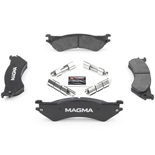 MAGMA Premium PMD802C Ceramic Brake Pads, Rear