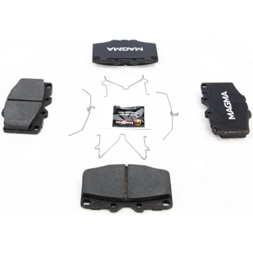 MAGMA Premium PMD137C Ceramic Brake Pads, Front