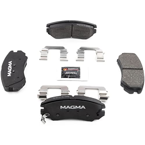 MAGMA Premium PMD924M Semi-Metallic Brake Pads, Front