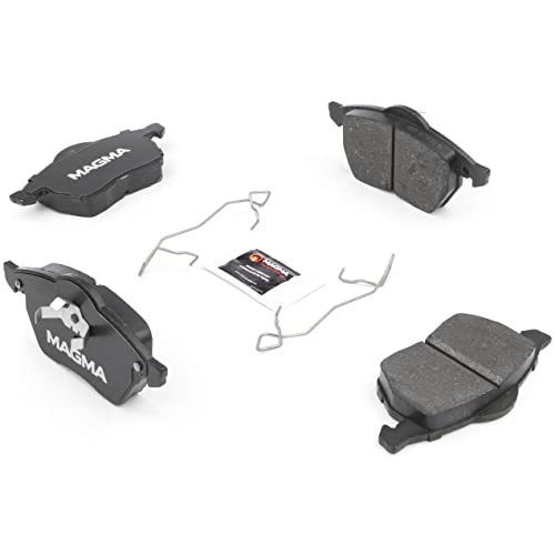 MAGMA Premium PMD687M Semi-Metallic Brake Pads, Front