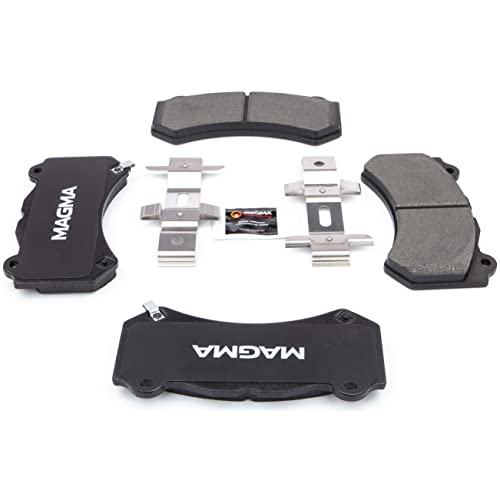 MAGMA Premium PMD1405M Semi-Metallic Brake Pads, Front