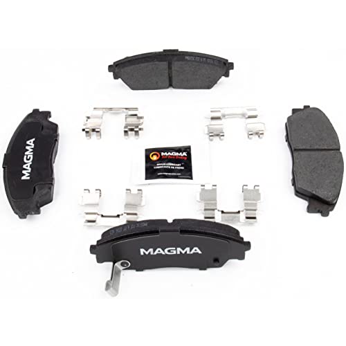 MAGMA Premium PMD373C Ceramic Brake Pads, Front