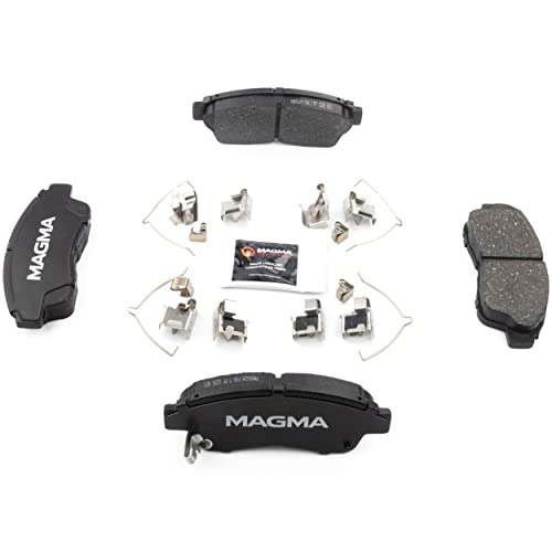 MAGMA Premium PMD562M Semi-Metallic Brake Pads, Front