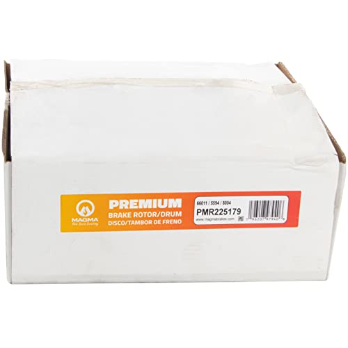 MAGMA Fire Born Braking Premium Disc Brake Rotor and Hub Assembly PMR225179, Multicolor