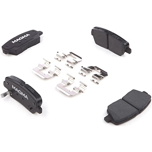 MAGMA Premium PMD1284C Ceramic Brake Pads, Rear