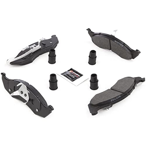 MAGMA Premium PMD417M Semi-Metallic Brake Pads, Front