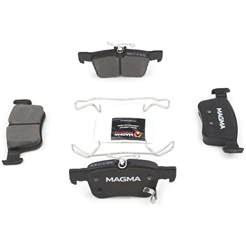 MAGMA Premium PMD1878C Ceramic Brake Pads, Rear