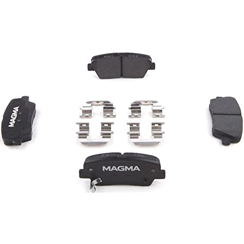 MAGMA Premium PMD1284C Ceramic Brake Pads, Rear