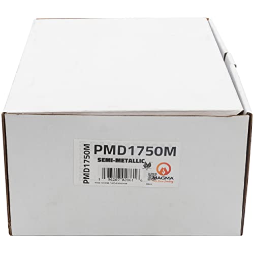 MAGMA Premium PMD1750M Semi-Metallic Brake Pads, Front