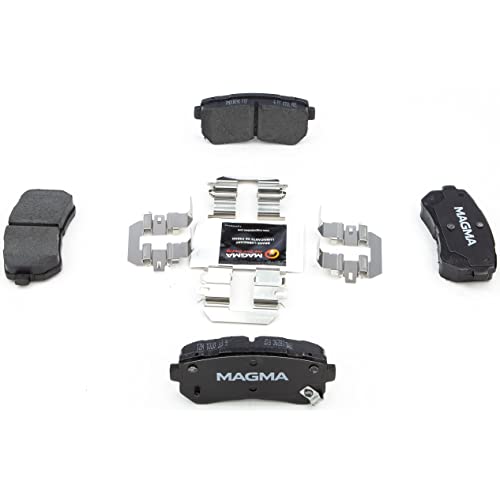 MAGMA Premium PMD1829C Ceramic Brake Pads, Rear