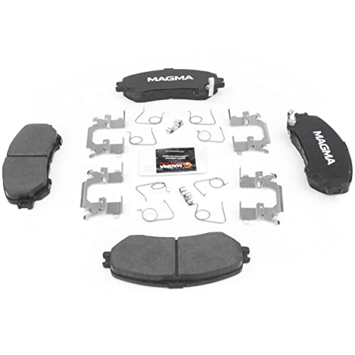 MAGMA Premium PMD1737C Ceramic Brake Pads, Front