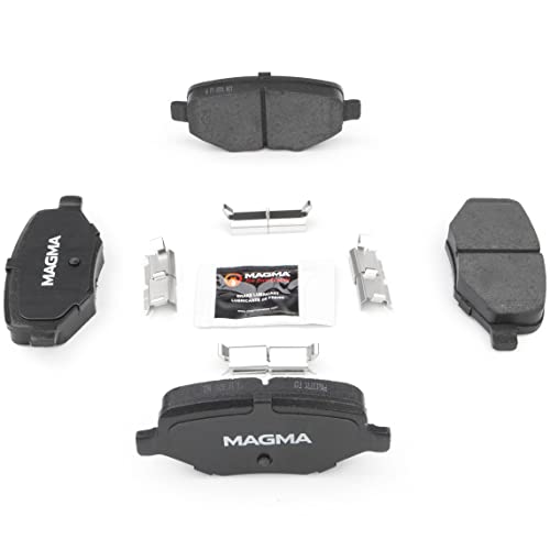 MAGMA Premium PMD1377C Ceramic Brake Pads, Rear