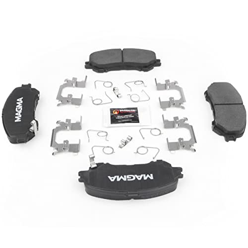 MAGMA Premium PMD1737C Ceramic Brake Pads, Front