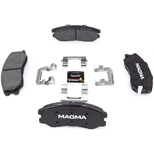 MAGMA Premium PMD1264C Ceramic Brake Pads, Front