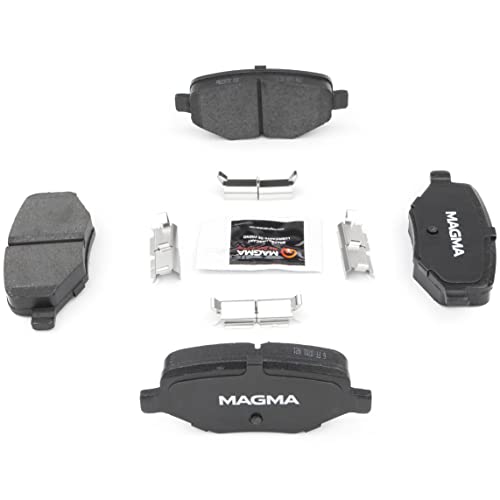 MAGMA Premium PMD1377C Ceramic Brake Pads, Rear
