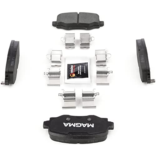 MAGMA Premium PMD1809C Ceramic Brake Pads, Rear