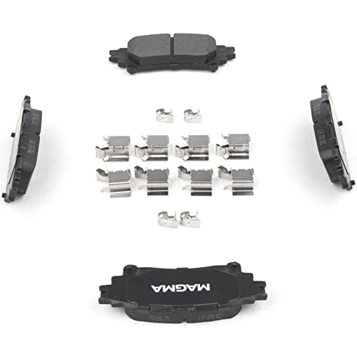 MAGMA Premium PMD1391C Ceramic Brake Pads, Rear