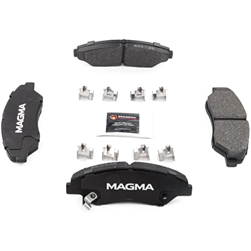 MAGMA Premium PMD774M Semi-Metallic Brake Pads, Front