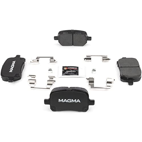 MAGMA Premium PMD707C Ceramic Brake Pads, Front