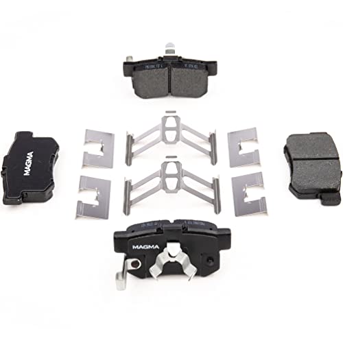 MAGMA Premium PMD1086C Ceramic Brake Pads, Rear