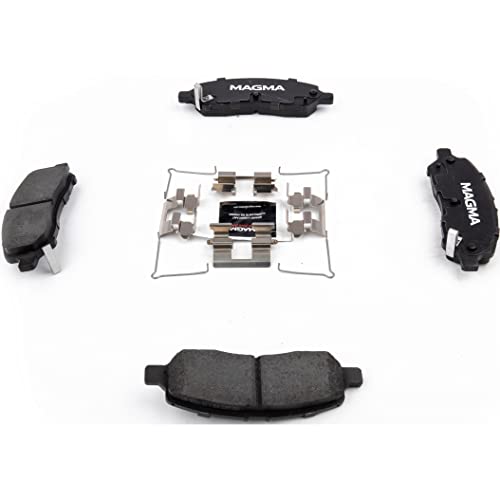 MAGMA Premium PMD1647C Ceramic Brake Pads, Rear