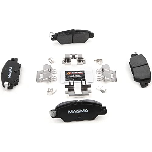 MAGMA Premium PMD1846C Ceramic Brake Pads, Rear