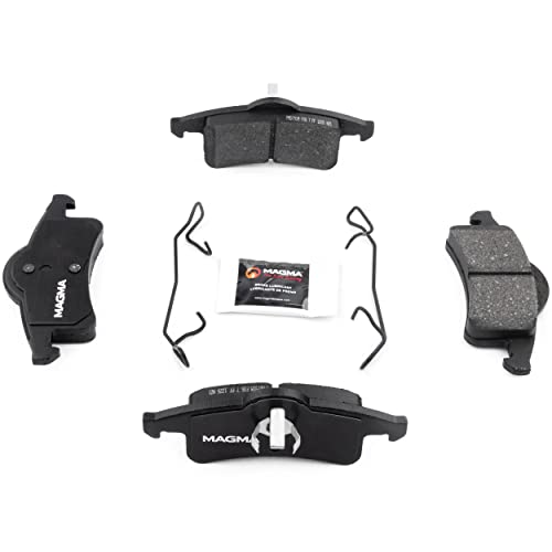 MAGMA Premium PMD791M Semi-Metallic Brake Pads, Rear