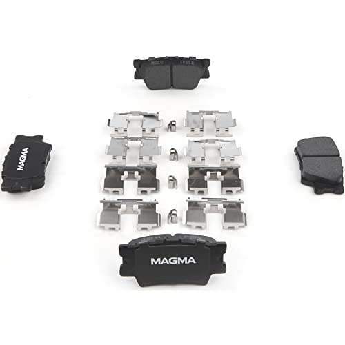 MAGMA Premium PMD1212C Ceramic Brake Pads, Rear