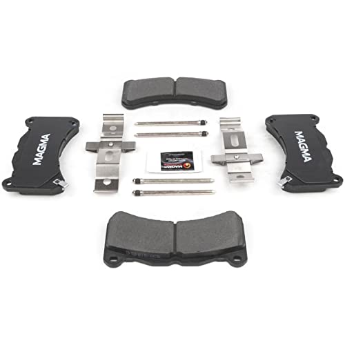 MAGMA Premium PMD1365M Semi-Metallic Brake Pads, Front