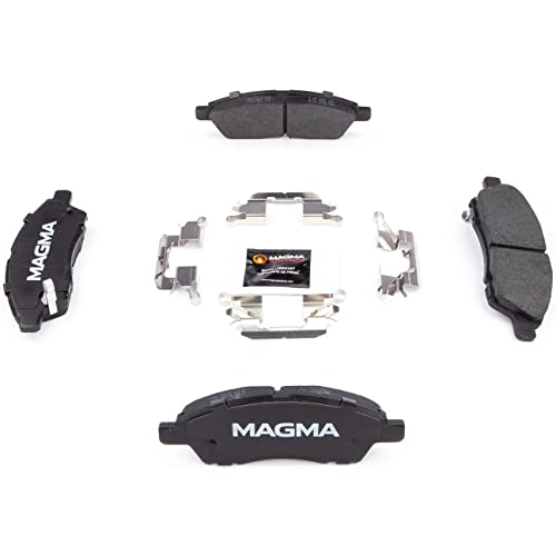 MAGMA Premium PMD1592C Ceramic Brake Pads, Front
