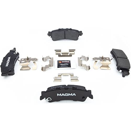 MAGMA Premium PMD792C Ceramic Brake Pads, Rear