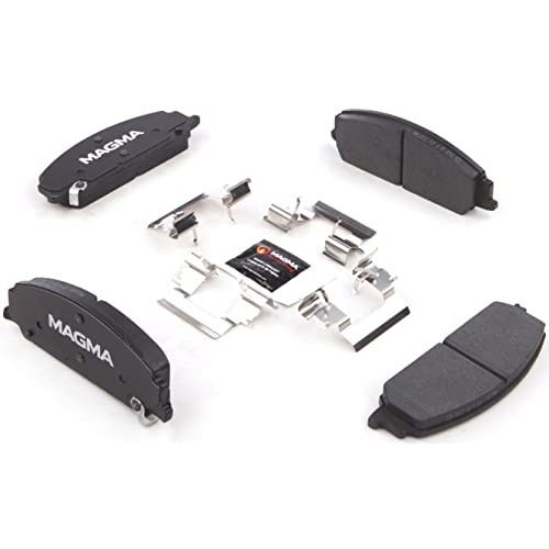 MAGMA Premium PMD1351C Ceramic Brake Pads, Front