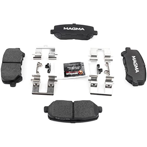MAGMA Premium PMD1281C Ceramic Brake Pads, Rear