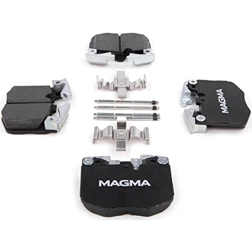 MAGMA Premium PMD1867C Ceramic Brake Pads, Front
