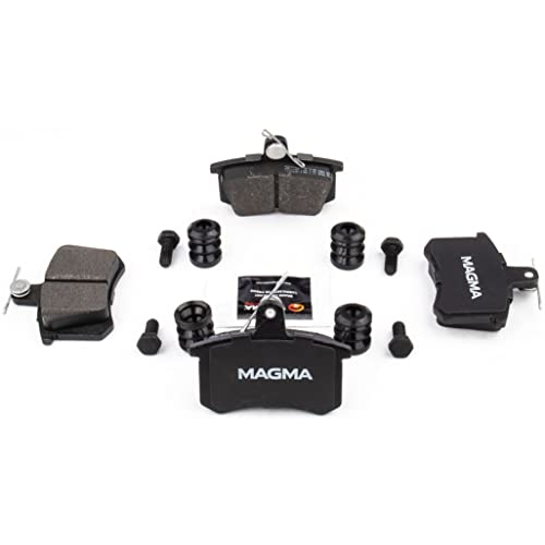 MAGMA Premium PMD228M Semi-Metallic Brake Pads, Rear
