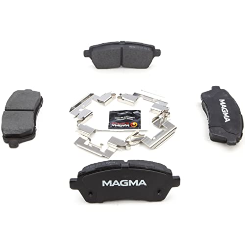 MAGMA Premium PMD1454C Ceramic Brake Pads, Front