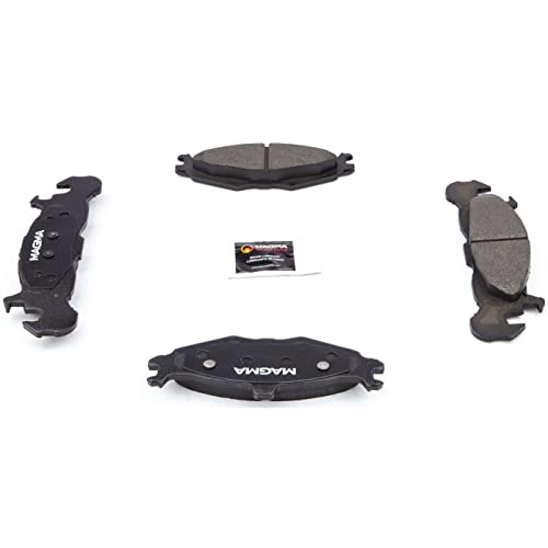 MAGMA Premium PMD219M Semi-Metallic Brake Pads, Front
