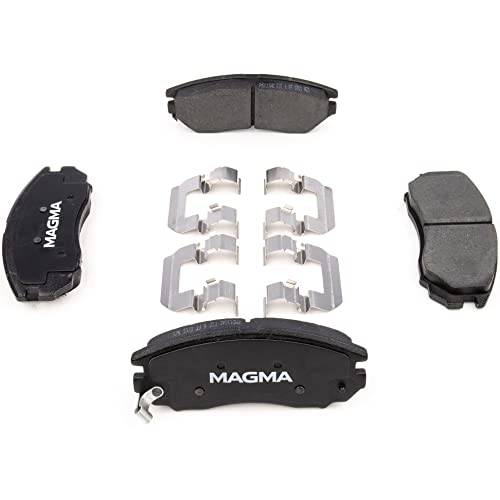 MAGMA Premium PMD1104C Ceramic Brake Pads, Front