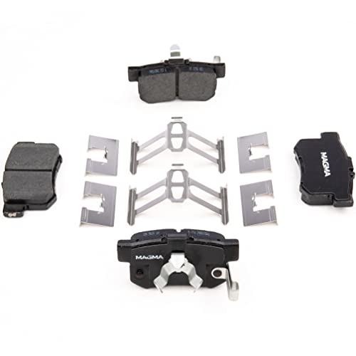 MAGMA Premium PMD1086C Ceramic Brake Pads, Rear